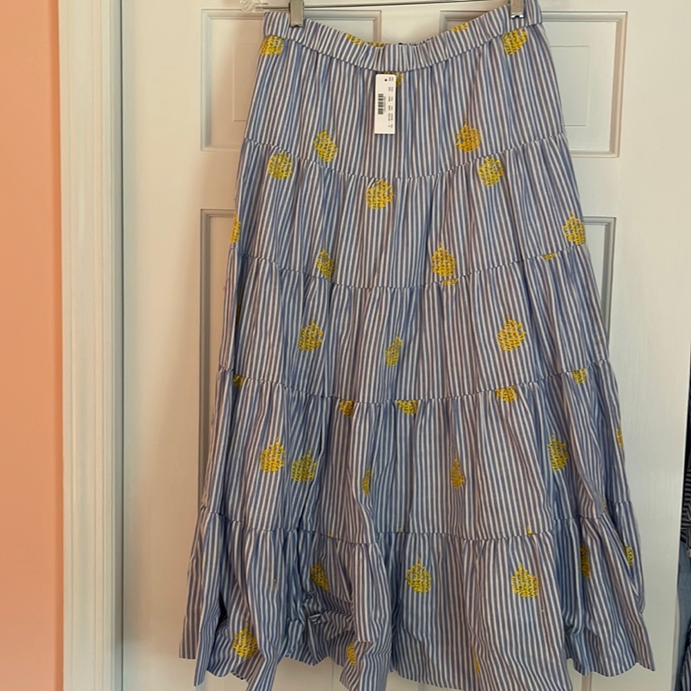 JCREW pineapple skirt never worn
